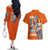 Nami V2 One Piece Couples Matching Off The Shoulder Long Sleeve Dress and Hawaiian Shirt Anime Style