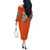 Nami V2 One Piece Off The Shoulder Long Sleeve Dress Anime Style