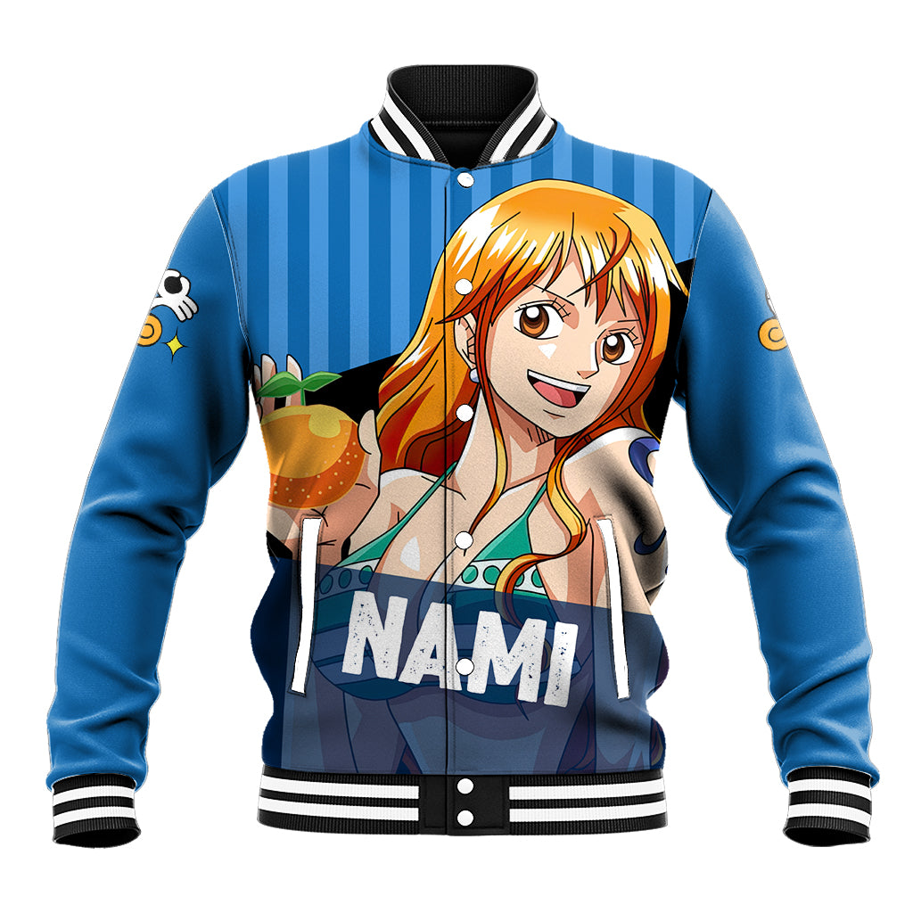 Nami - Cat Burglar Anime Baseball Jacket