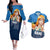 Nami - Cat Burglar Anime Couples Matching Off The Shoulder Long Sleeve Dress and Hawaiian Shirt