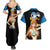 Nami - Cat Burglar Anime Couples Matching Summer Maxi Dress and Hawaiian Shirt