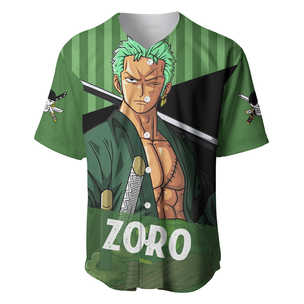 Roronoa Zoro - One Piece Baseball Jersey