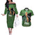 Roronoa Zoro - One Piece Couples Matching Off The Shoulder Long Sleeve Dress and Hawaiian Shirt