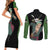 Roronoa Zoro - One Piece Couples Matching Short Sleeve Bodycon Dress and Long Sleeve Button Shirt