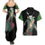 Roronoa Zoro - One Piece Couples Matching Summer Maxi Dress and Hawaiian Shirt