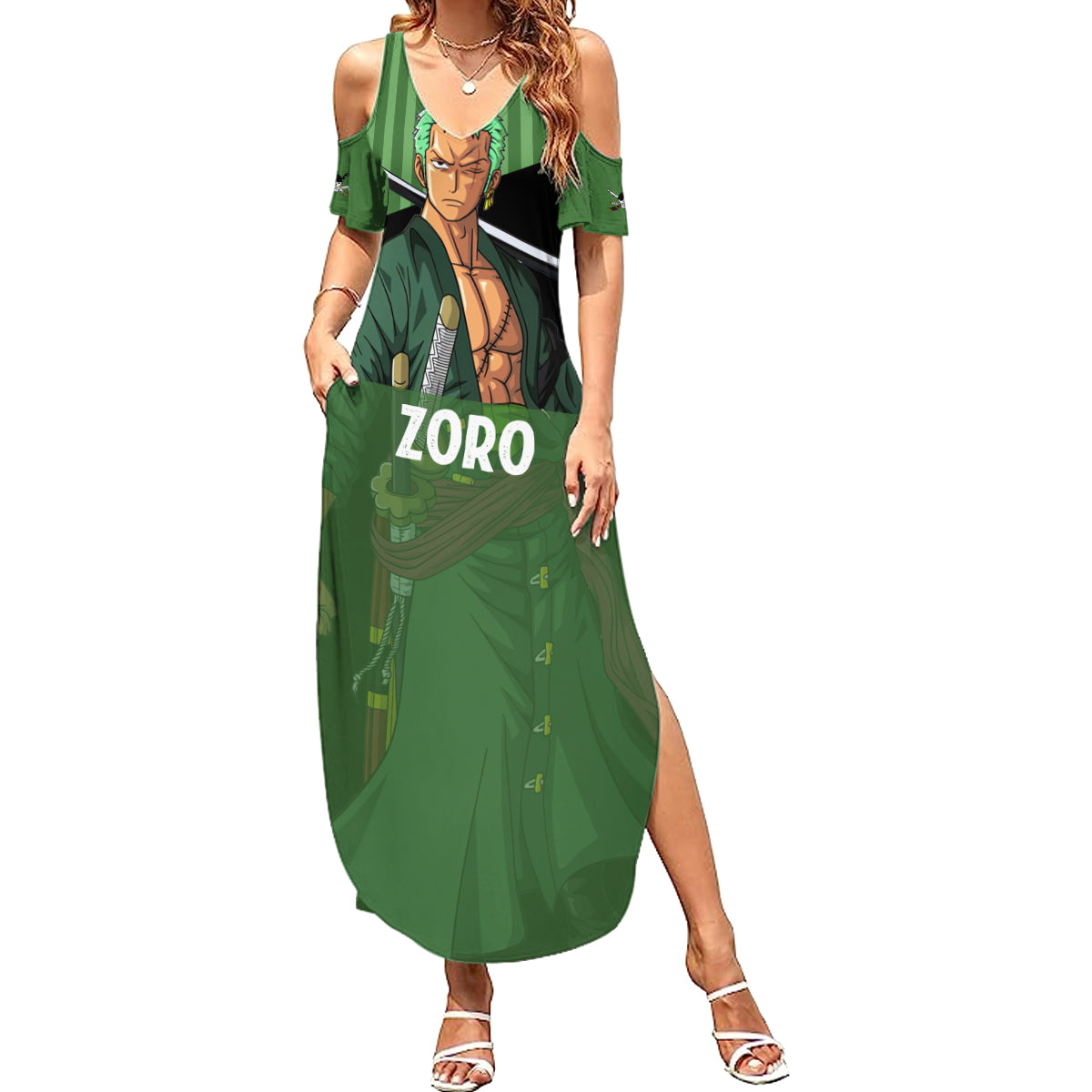 Roronoa Zoro - One Piece Summer Maxi Dress