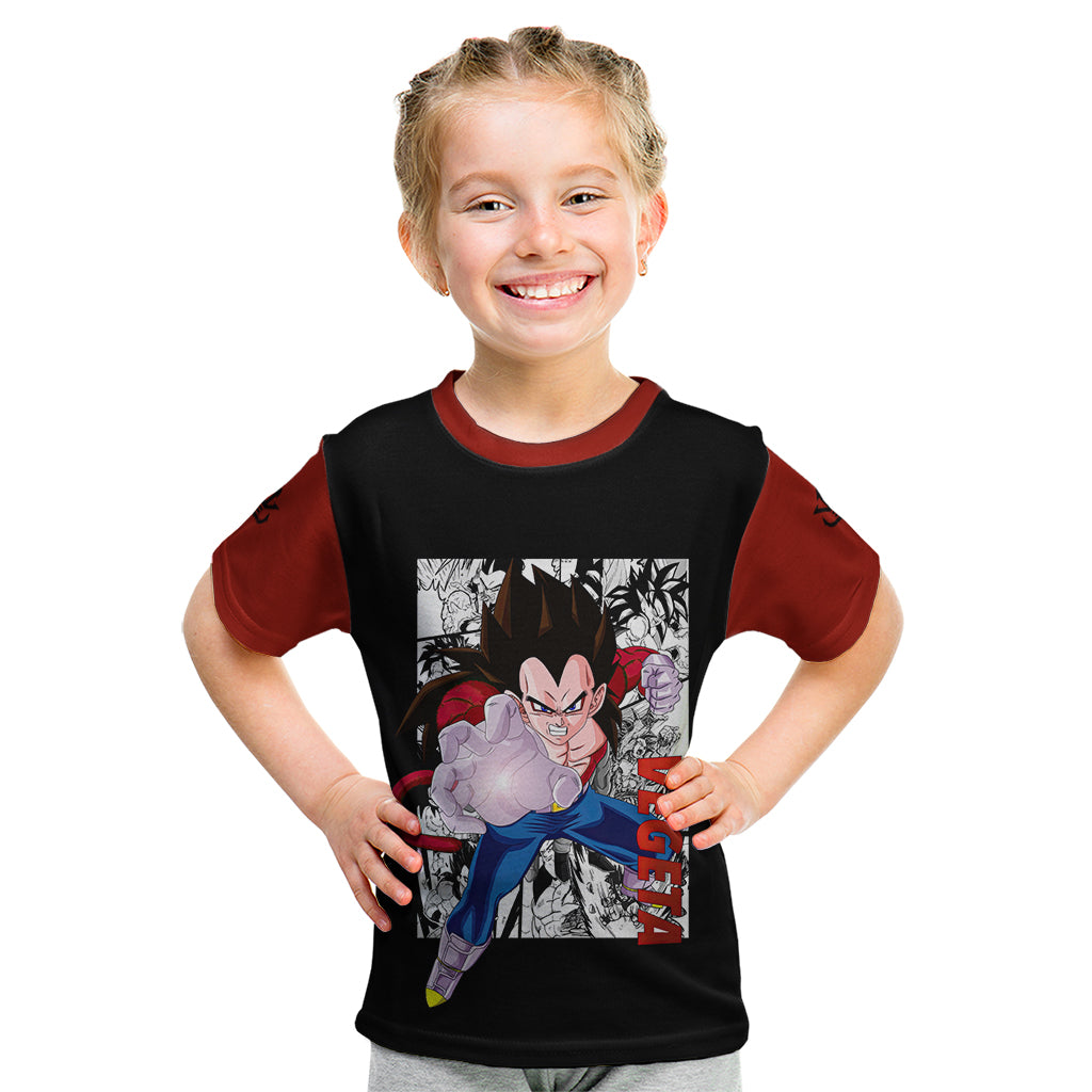 Vegeta Super Saiyan 4  Anime - Manga Kid T Shirt