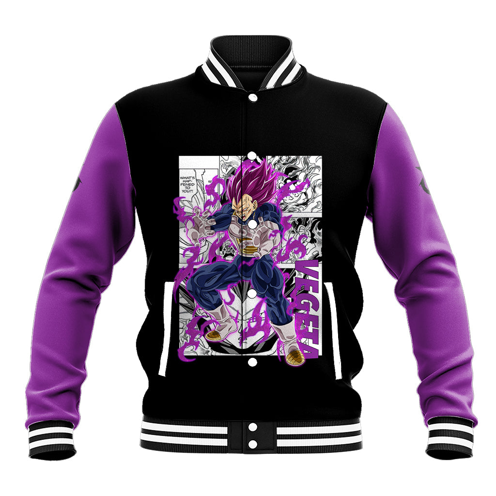 Vegeta Ultra Ego - Anime Manga Baseball Jacket