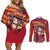 Megumin Couples Matching Off Shoulder Short Dress and Long Sleeve Button Shirt