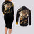 Genos - One Puch Man Couples Matching Long Sleeve Bodycon Dress and Long Sleeve Button Shirt