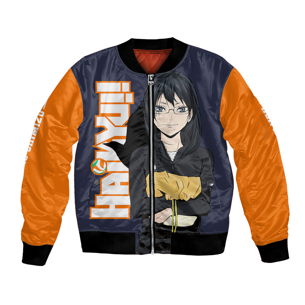 Karasuno Kiyoko Shimizu Bomber Jacket