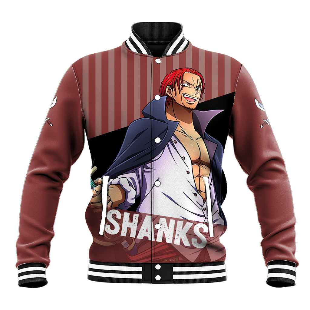 Shanks Red-Haired - Yonko One Piece Baseball Jacket