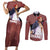 Shanks Red-Haired - Yonko One Piece Couples Matching Short Sleeve Bodycon Dress and Long Sleeve Button Shirt