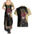 Black Bull Zora Ideale Couples Matching Summer Maxi Dress and Hawaiian Shirt Black Clover Anime