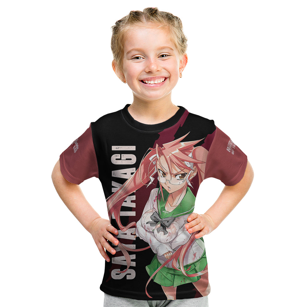 Saya Takagi Kid T Shirt Highschool Of Dead