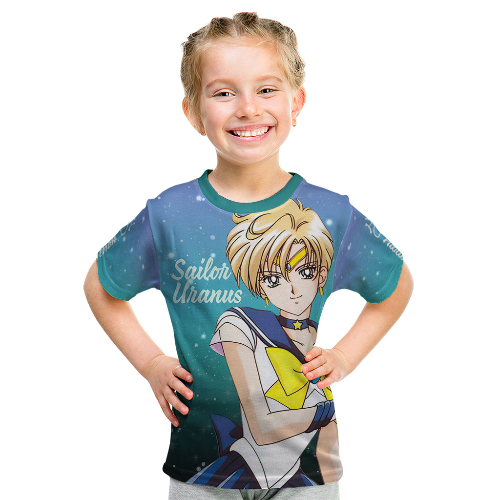 Haruka Tenoh Kid T Shirt Sailor Uranus Sailor Moon Anime