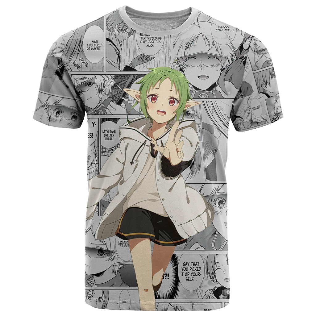 Sylphiette Mushoku Tensei T Shirt Manga Mix Anime