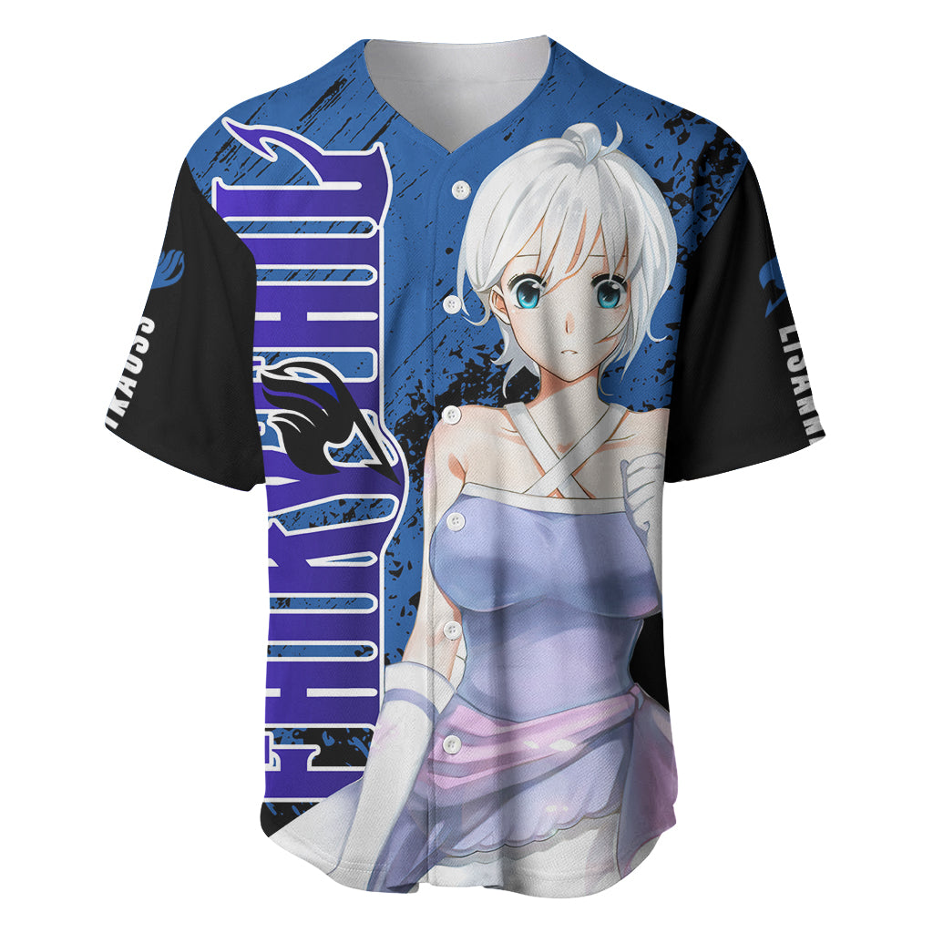 Lisanna Strauss Baseball Jersey Fairy Tail