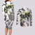 Ringo Persona Couples Matching Long Sleeve Bodycon Dress and Long Sleeve Button Shirt Anime Mix Polygon Cyber Style