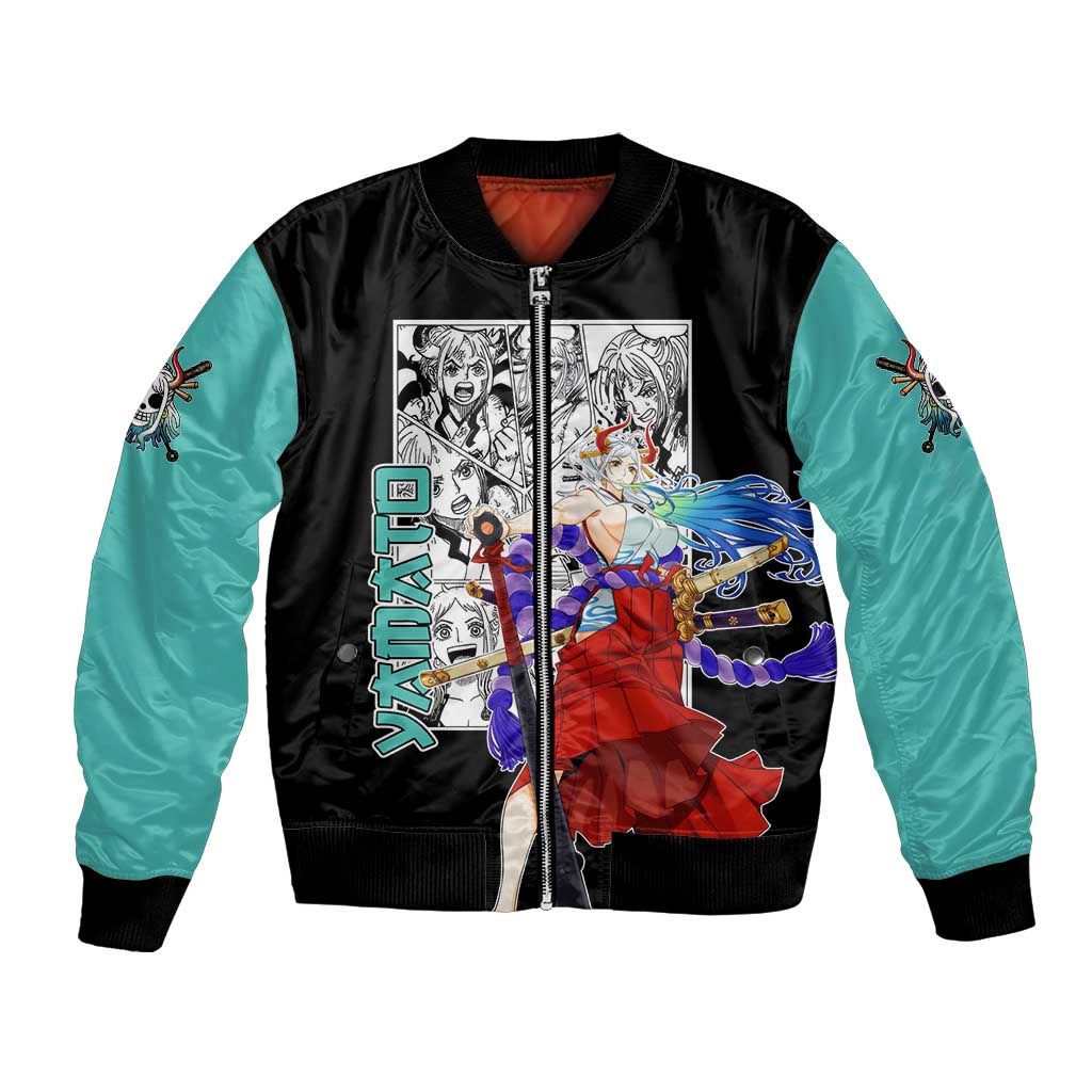 Yamato - One Piece Bomber Jacket Anime Mix Manga Style