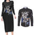 Sabo - One Piece Couples Matching Long Sleeve Bodycon Dress and Long Sleeve Button Shirt Anime Mix Manga Style