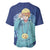 Aquamarine Hoshino - Oshi no Ko Baseball Jersey Anime Style