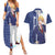 Aquamarine Hoshino - Oshi no Ko Couples Matching Summer Maxi Dress and Hawaiian Shirt Anime Style