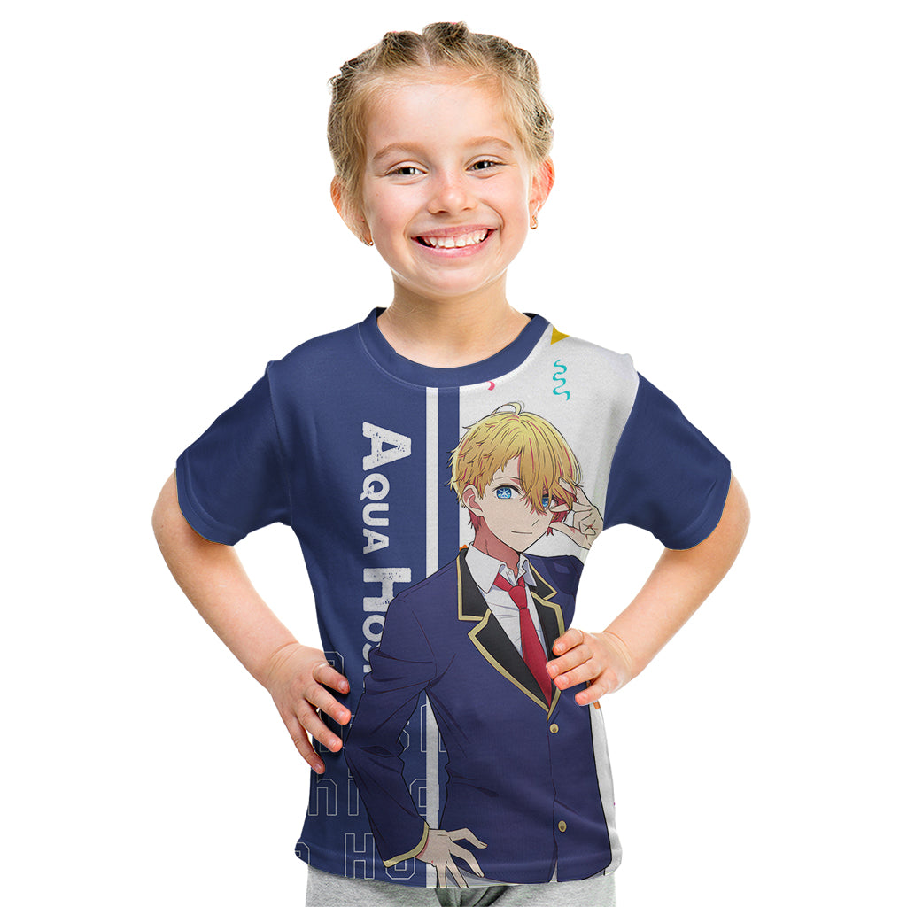 Aquamarine Hoshino - Oshi no Ko Kid T Shirt Anime Style