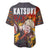 Katsuki Bakugo - My Hero Academia Baseball Jersey Dynamight Anime Style