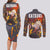 Katsuki Bakugo - My Hero Academia Couples Matching Long Sleeve Bodycon Dress and Long Sleeve Button Shirt Dynamight Anime Style