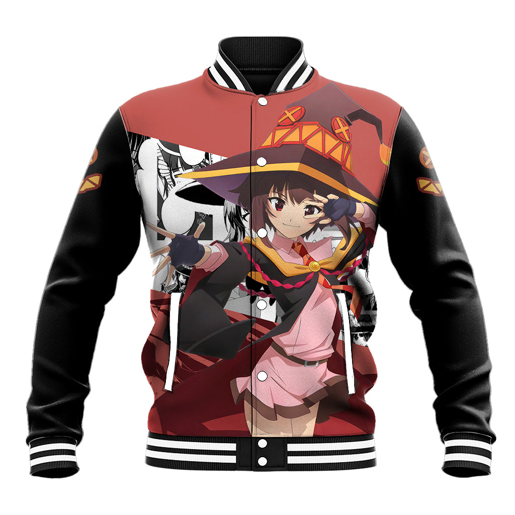 Megumin - KonoSuba Baseball Jacket Anime Style