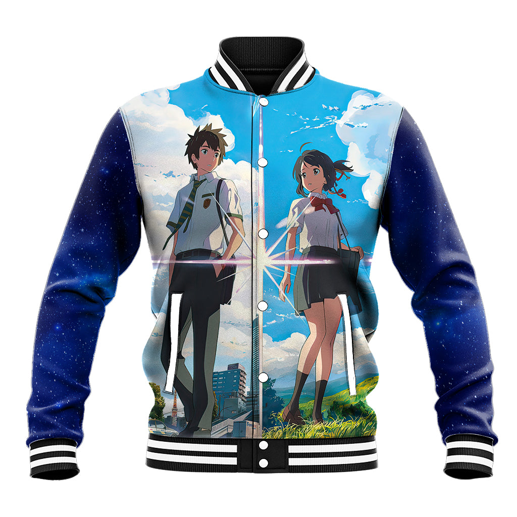 Your Name Hoodie Kimi no Na wa Baseball Jacket Anime Style