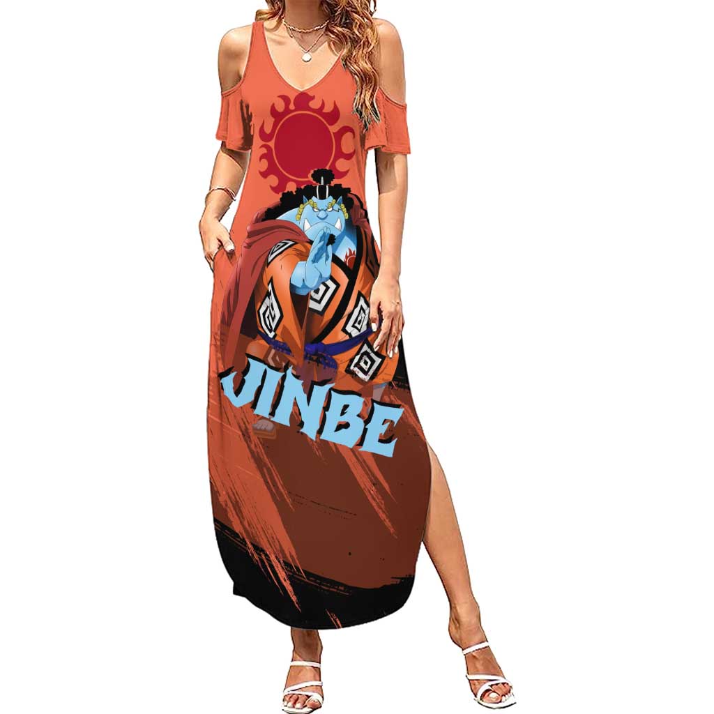 Jinbe - One Piece Summer Maxi Dress Anime Style