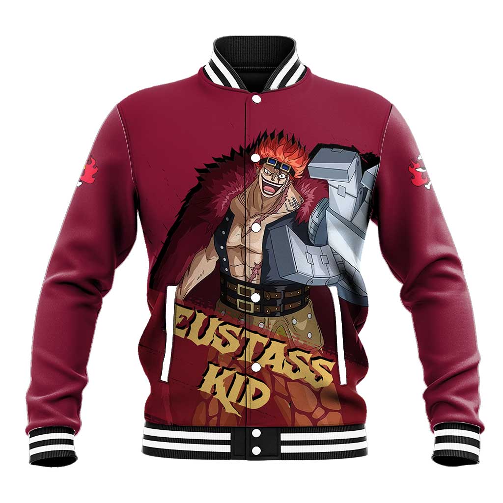 Eustass Kid - One Piece Baseball Jacket Anime Style