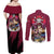 Eustass Kid - One Piece Couples Matching Off Shoulder Maxi Dress and Long Sleeve Button Shirt Anime Style