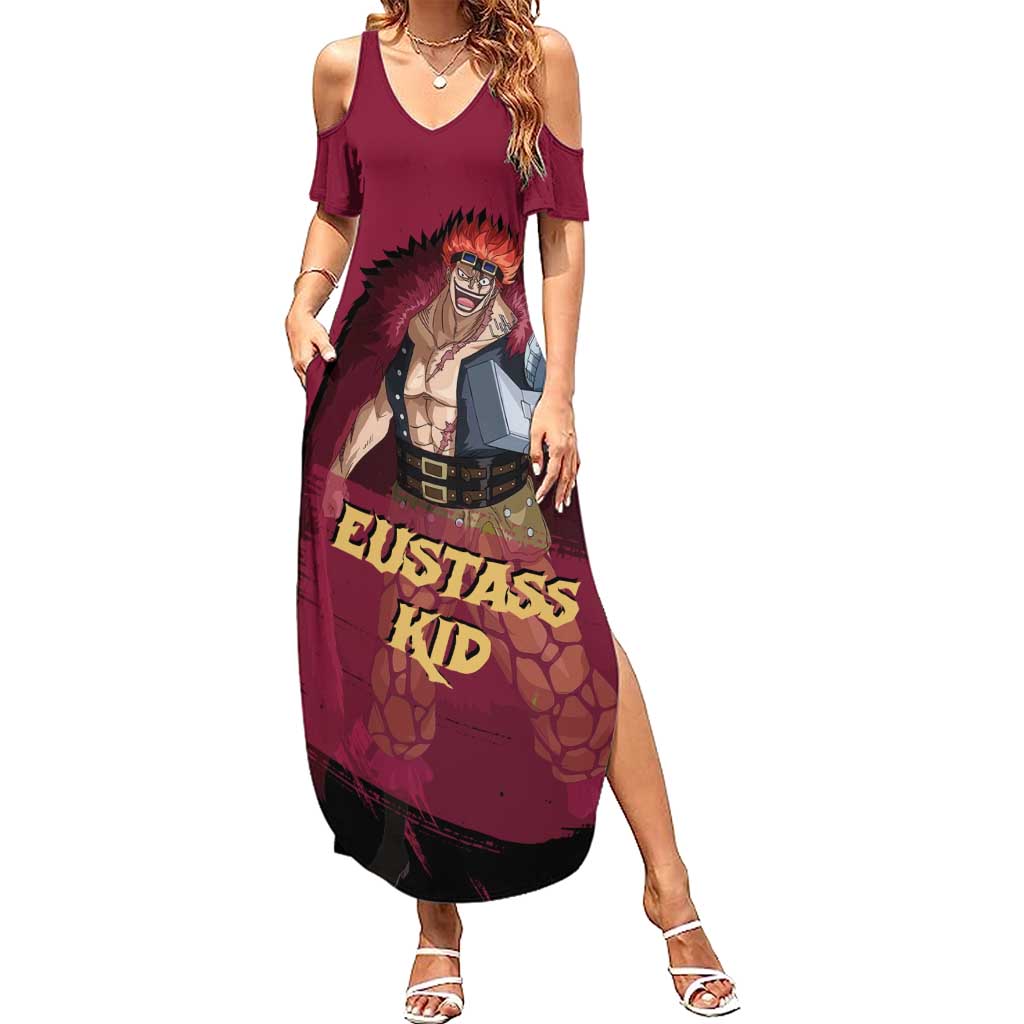 Eustass Kid - One Piece Summer Maxi Dress Anime Style