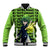 Tatsumaki - One Punch Man Baseball Jacket Anime Text Pattern Style