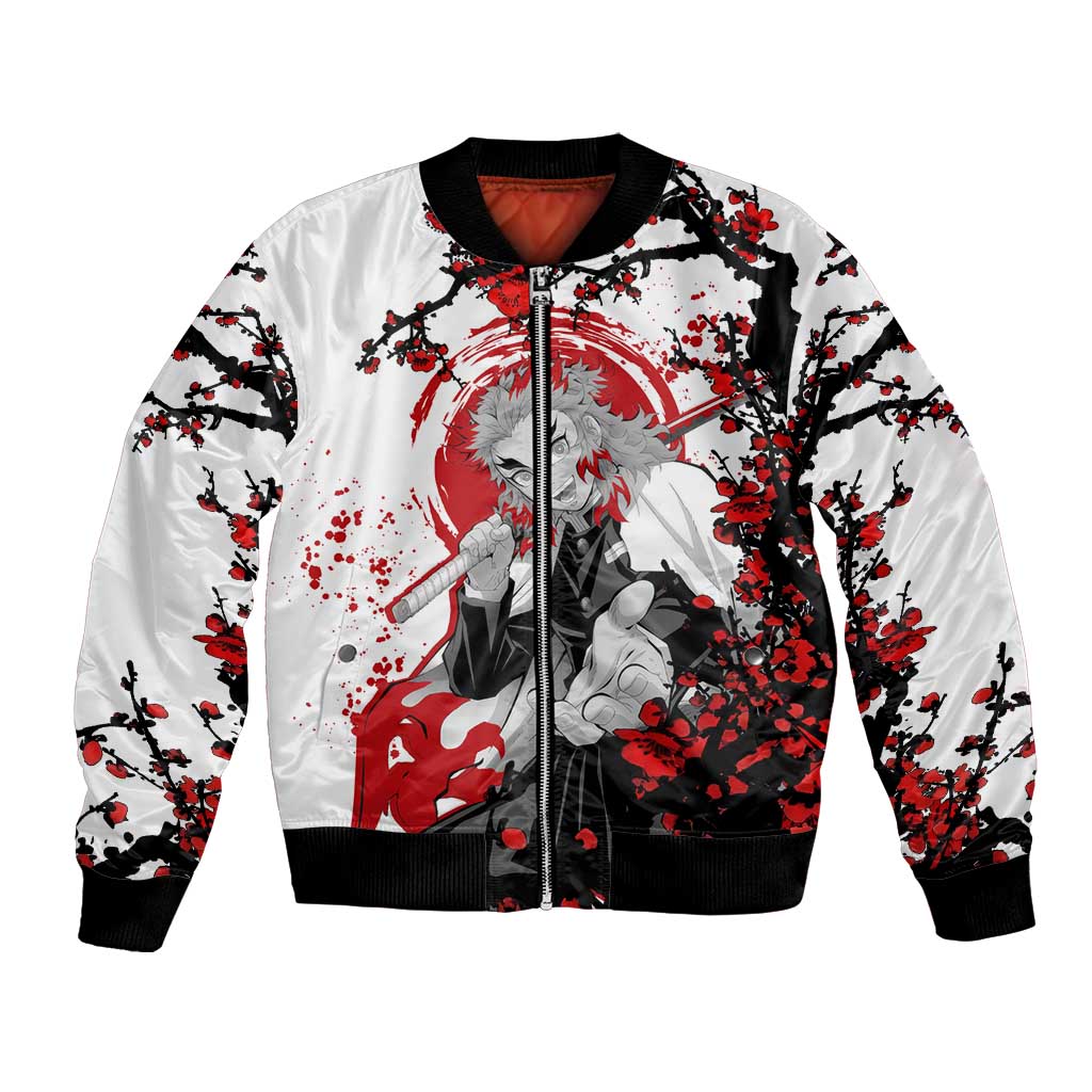 Kyojuro Rengoku - Demon Slayer Bomber Jacket Anime Japan Style