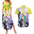 Lucy - CyperPunk Edgerunners Couples Matching Summer Maxi Dress and Hawaiian Shirt Anime Style