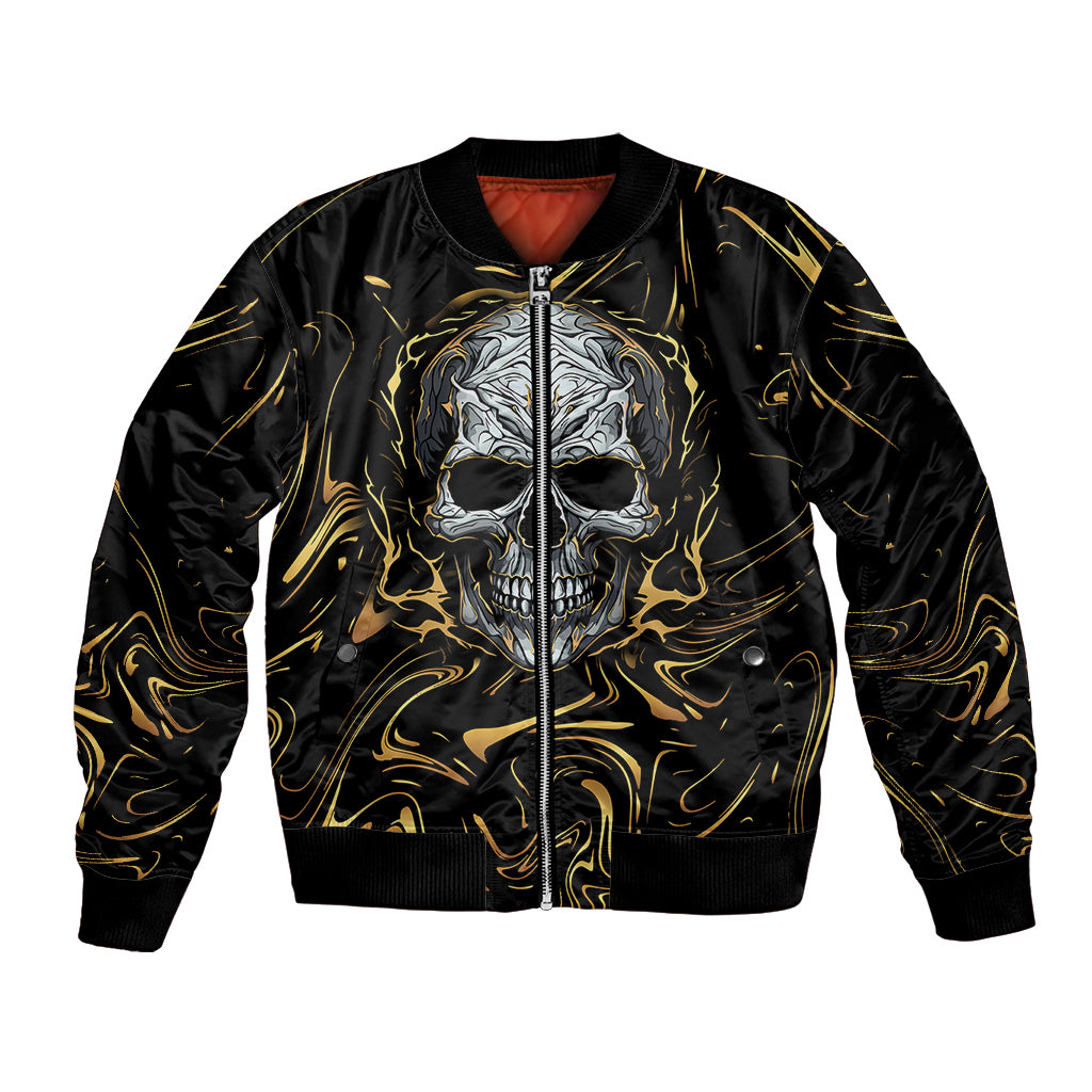 skull-mable-golden-abstract-art-bomber-jacket-fuck-you-excuses-learn-to-admit-when-you-fuck-up