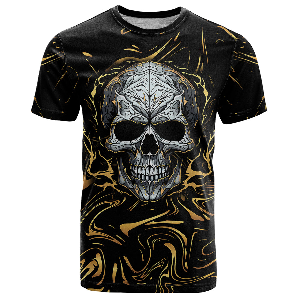 skull-mable-golden-abstract-art-t-shirt-fuck-you-excuses-learn-to-admit-when-you-fuck-up