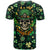 skull-and-shamrock-leaf-pattern-t-shirt-good-luck