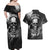 skull-grunge-pattern-couples-matching-off-shoulder-maxi-dress-and-hawaiian-shirt-warning-im-an-asshole