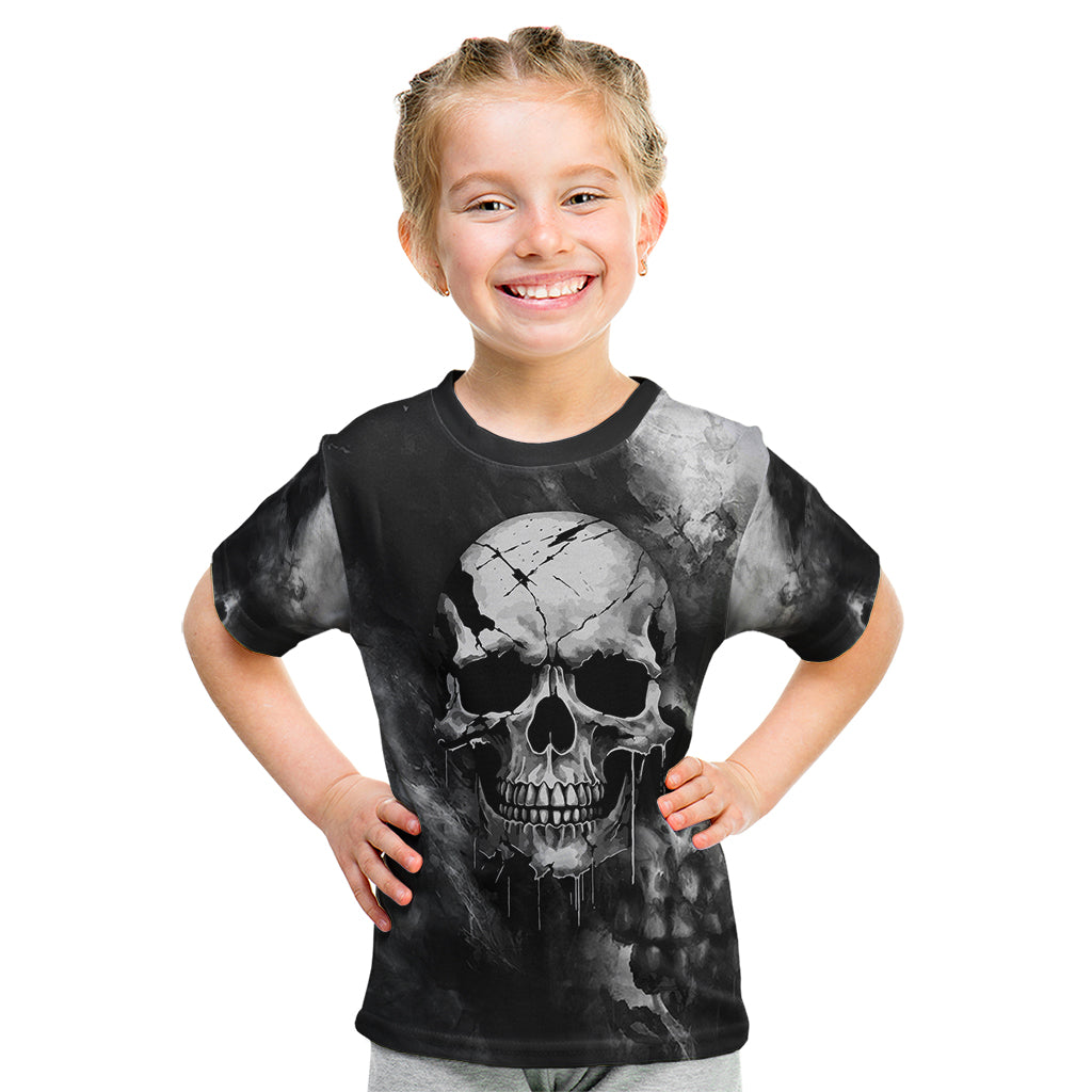 skull-grunge-pattern-kid-t-shirt-warning-im-an-asshole