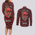 skull-pattern-couples-matching-long-sleeve-bodycon-dress-and-long-sleeve-button-shirts-i-love-you-berry-much