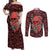 skull-pattern-couples-matching-off-shoulder-maxi-dress-and-long-sleeve-button-shirts-i-love-you-berry-much