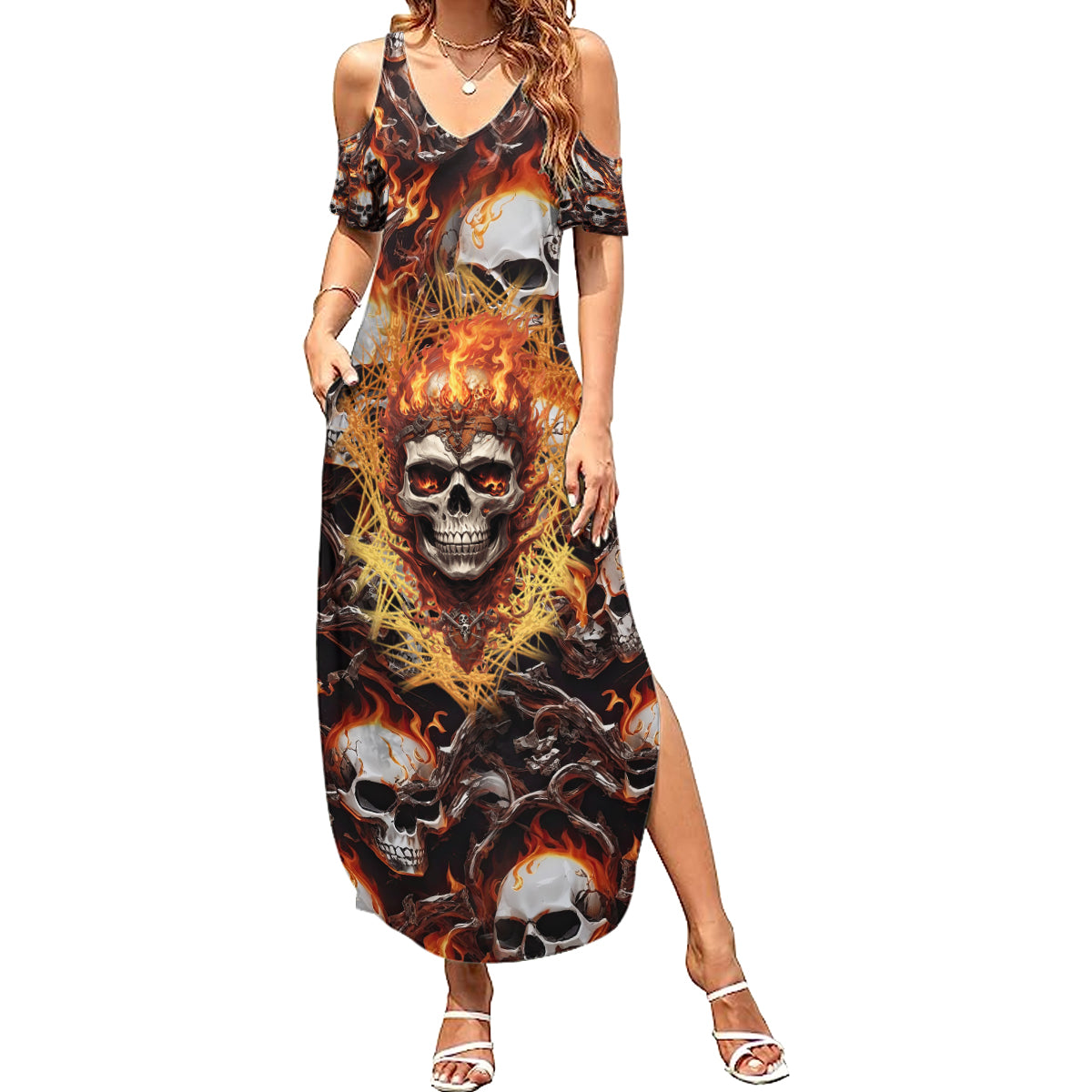 flaming-skull-summer-maxi-dress-judge-me-when-youre-perfect-otherwise-shut-up