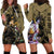 Jotaro Kujo - JoJo's Bizarre Adventure Hoodie Dress Anime Mix Black Sketch Style