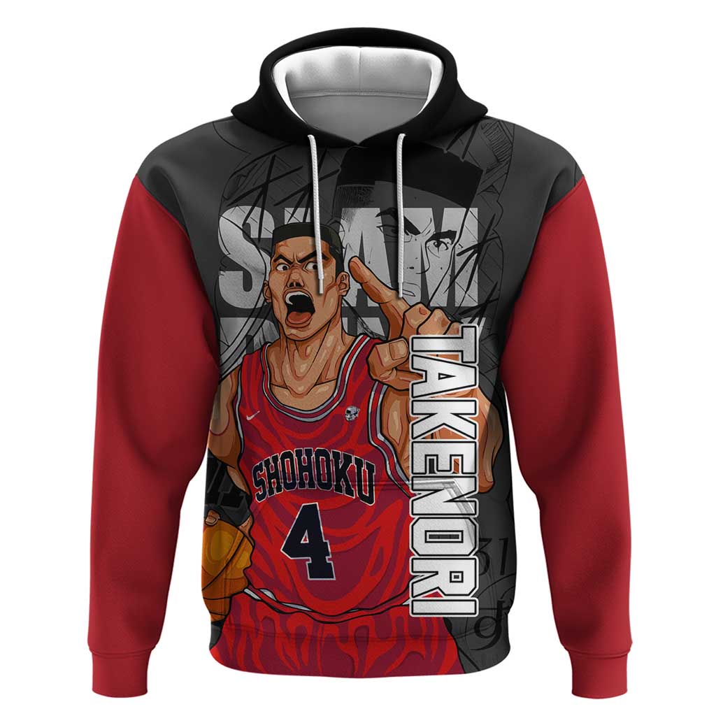 Akagi Takenori - Slam Dunk Hoodie Anime Style