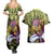 Boros - One Punch Man Couples Matching Summer Maxi Dress and Hawaiian Shirt Anime Style